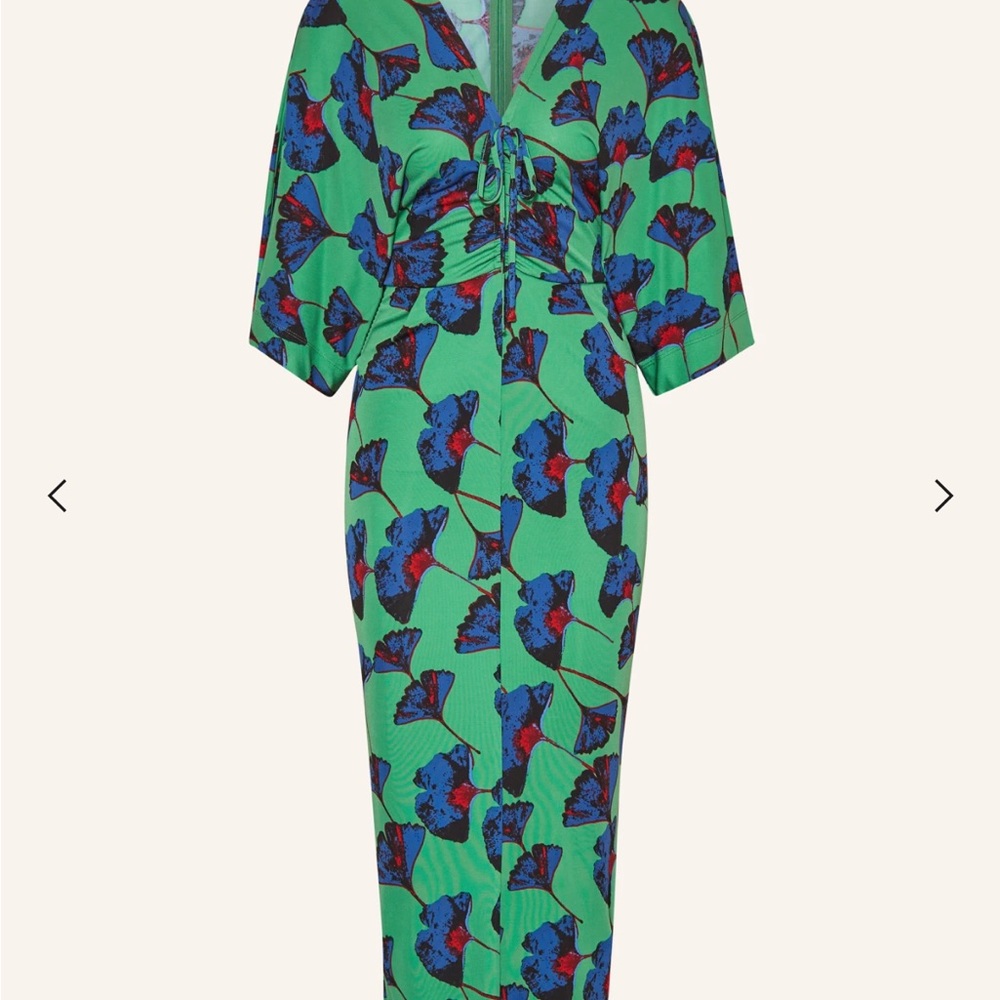 ISO Diane Von Furstenberg Valerie Midi Dress